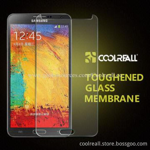 Hot selling product 9H waterproof anti-scratch/anti-shock Note2/3 tempered glass screen protector